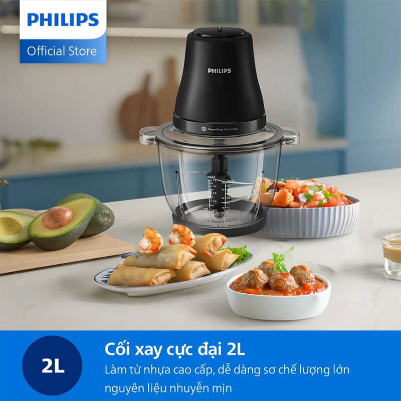 Cối 2 lít nhỏ gọn, tối ưu không gian bếp