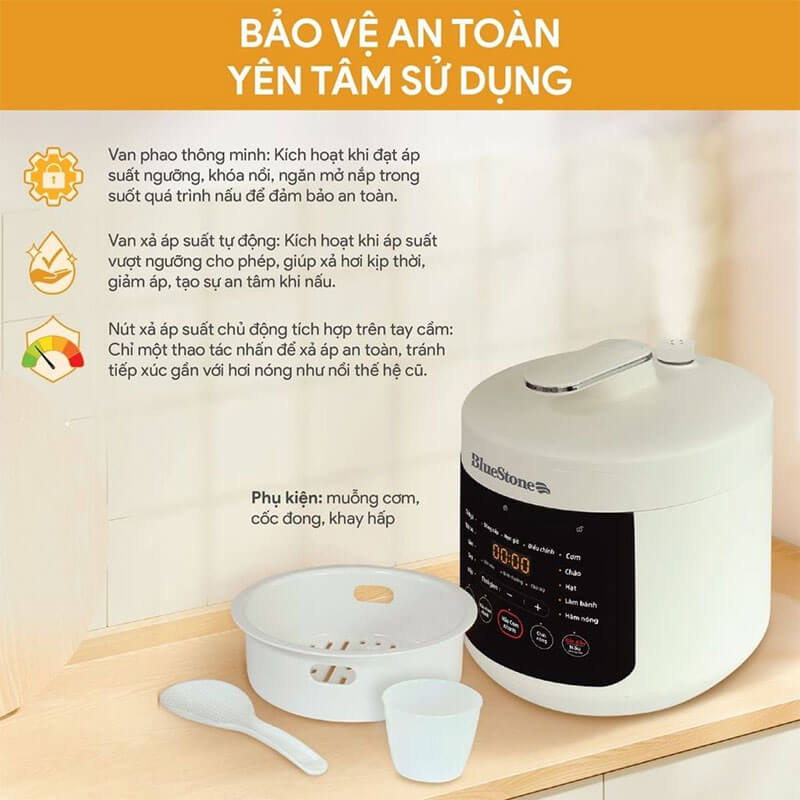 Van xả thông minh – an toàn trong từng thao tác