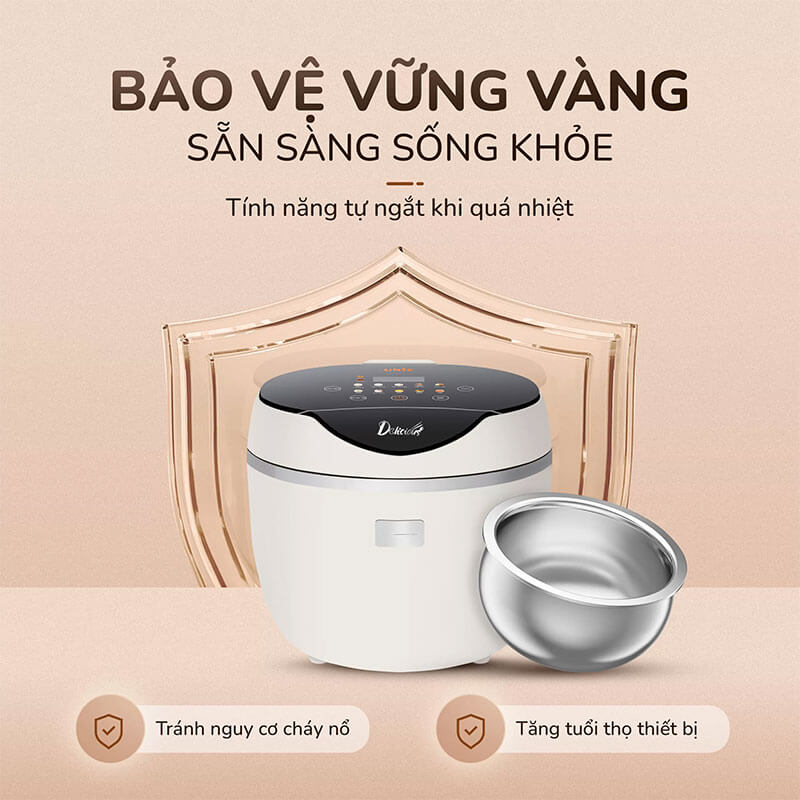 Tính năng tự ngắt khi quá nhiệt