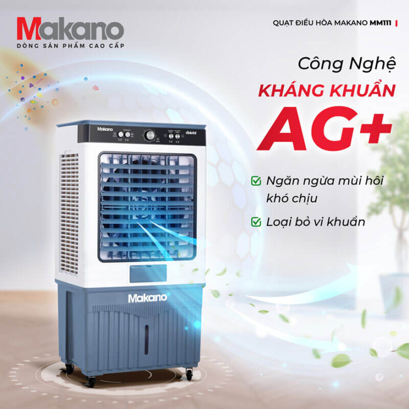 Công nghệ diệt khuẩn và lọc sạch không khí Ag+ tiên tiến nhất