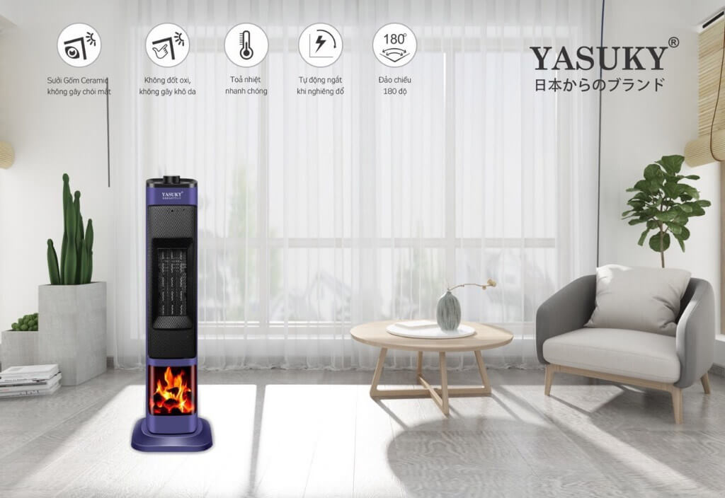 Công nghệ sưởi gốm ceramic PTC hiện đại – vận hành an toàn và ổn định