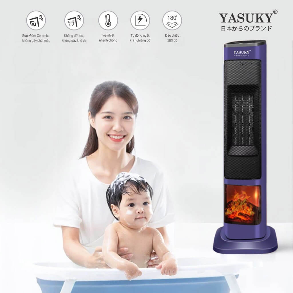 Thiết kế sang trọng, kích thước 200 x 170 x 700mm gọn nhẹ