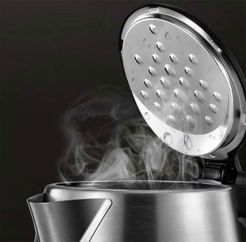 Nắp trong inox với nhiều điểm ngưng tụ thông minh