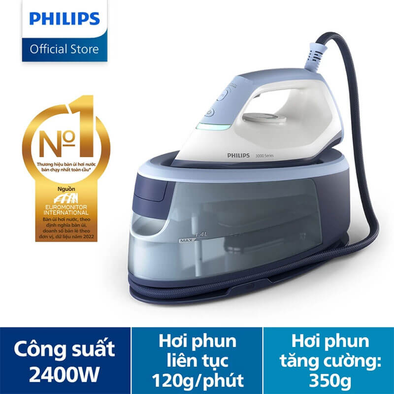 Bàn là hơi nước Philips PSG3000/20 2400W