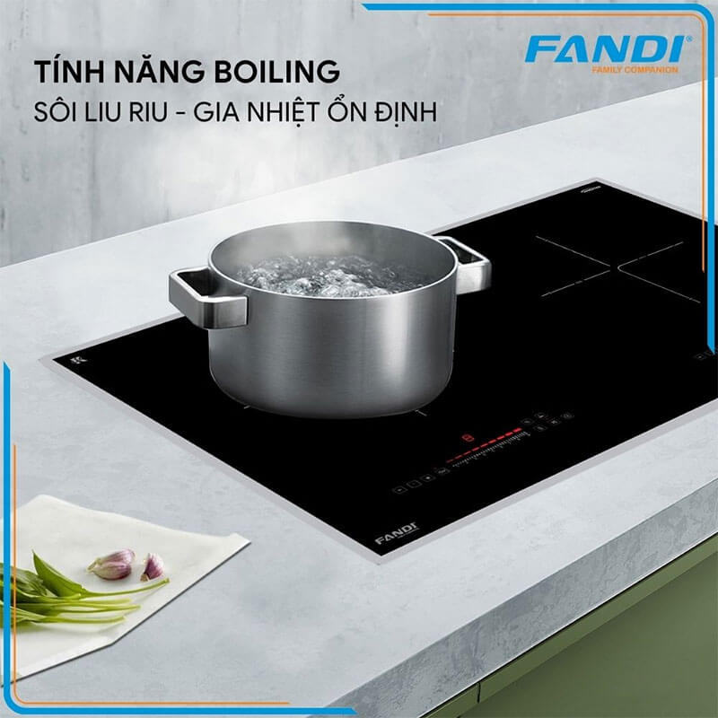 Tính năng Boiling – sôi liu riu, gia nhiệt ổn định