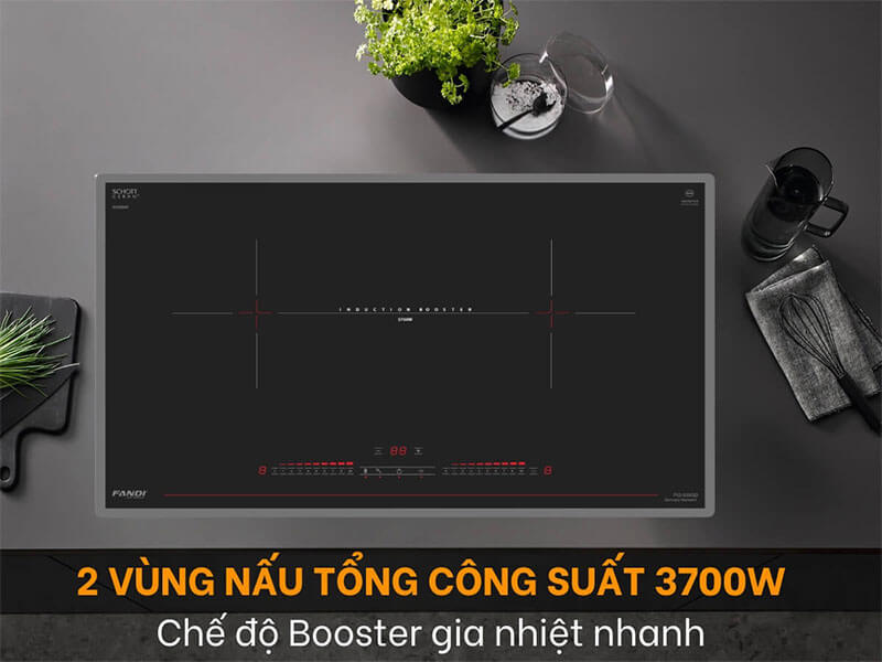 Chế độ Booster – Gia nhiệt siêu tốc, rút ngắn thời gian nấu