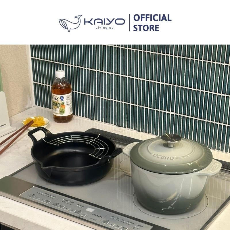 Chảo gang nấu ăn đa năng – Phù hợp mọi loại bếp