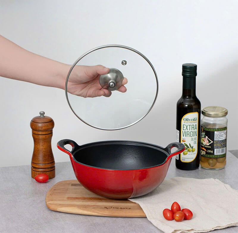 Thông số kỹ thuật chảo gang Oceno FD25BRED