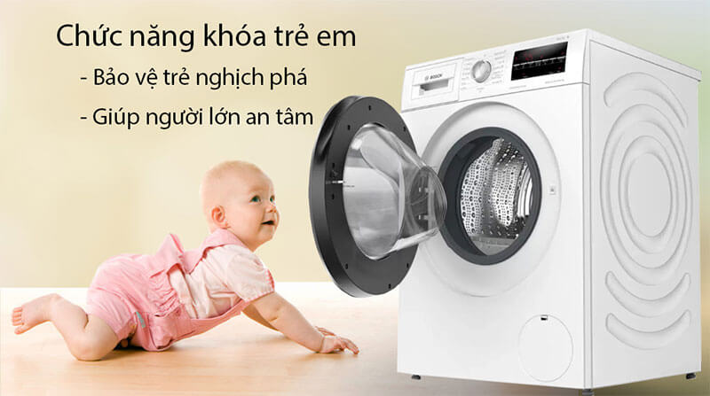 Chức năng khóa trẻ em – Tăng cường an toàn khi sử dụng