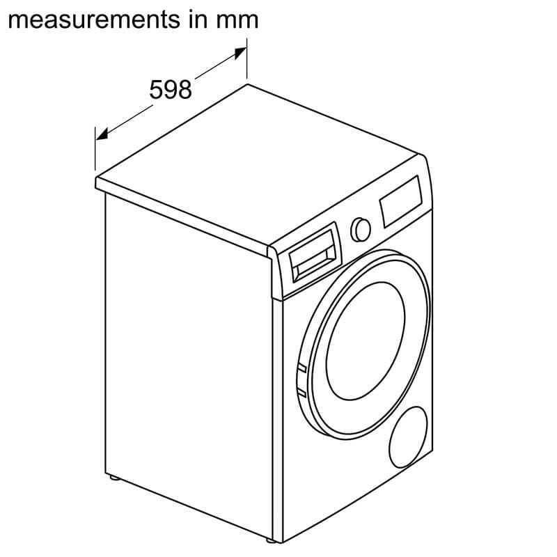 Máy giặt sấy Bosch WNA14400SG Series 4 (Giặt 9kg, sấy 6kg) - Ảnh 10