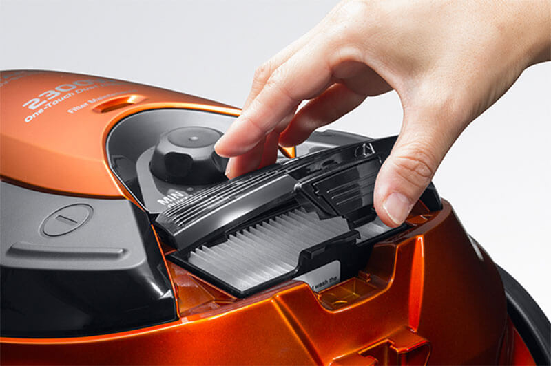 Bộ lọc HEPA kết hợp Nano Titanium – Giữ bụi hiệu quả