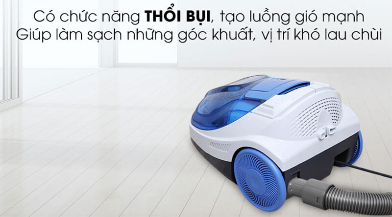 Chức năng thổi bụi tiện lợi – Làm sạch hiệu quả khu vực khó tiếp cận