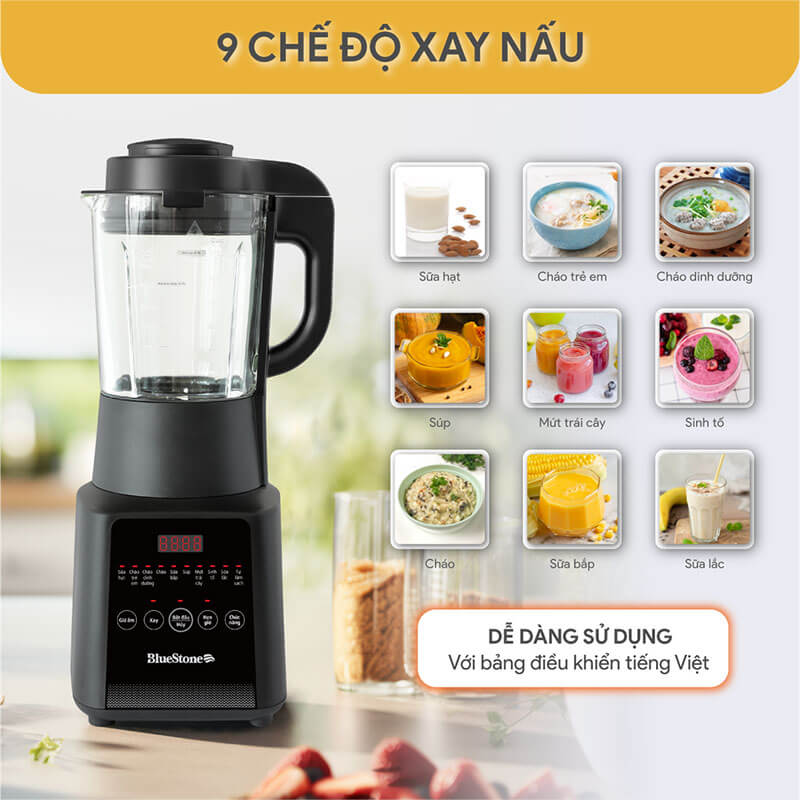 Bảng điều khiển tiếng Việt – 9 chương trình cài sẵn