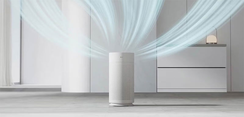 Công nghệ lọc không khí 360° – Làm sạch đồng đều mọi hướng