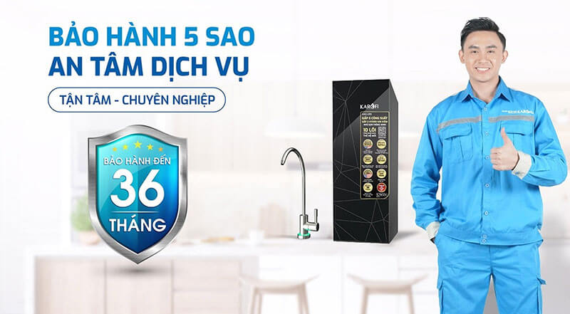 Bảo hành chính hãng 36 tháng – Gia tăng giá trị sử dụng