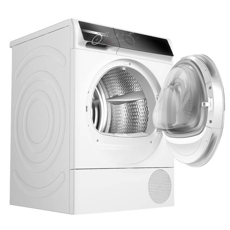 Máy sấy Bosch WQB245B0SG Serie 8 bơm nhiệt 9 kg
