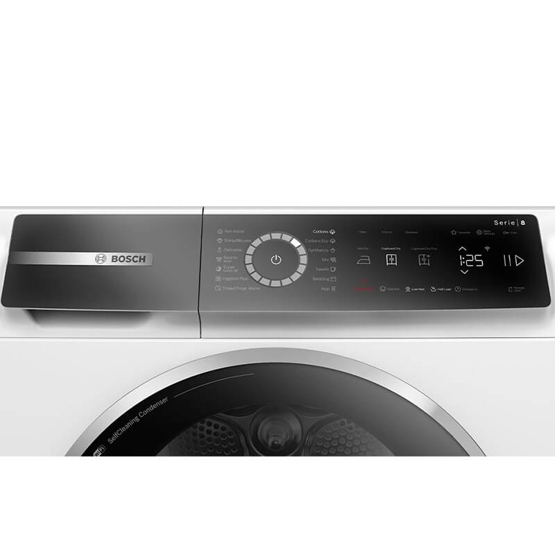 Máy sấy Bosch WQB245B0SG Serie 8 bơm nhiệt 9 kg - Ảnh 8