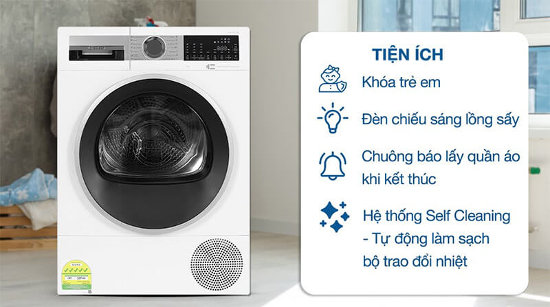Tích hợp nhiều tính năng an toàn cho quá trình vận hành yên tâm