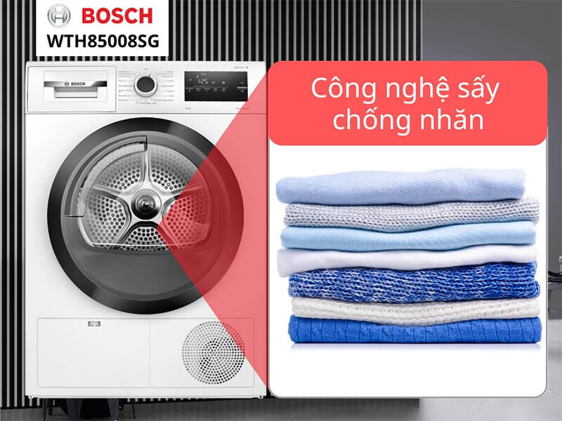 SensitiveDrying System – Sấy nhẹ nhàng, hạn chế nhăn hiệu quả