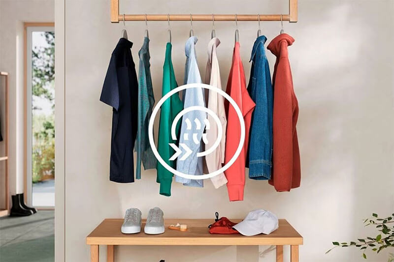 Chu trình sấy nhanh – Hoàn tất 1kg quần áo chỉ trong 30 phút