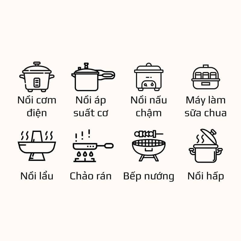 Một thiết bị đa năng thay thế 8 dụng cụ nhà bếp