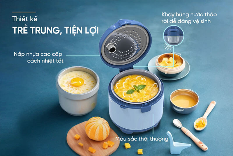 Thiết kế trẻ trung, tối ưu tiện lợi và đảm bảo an toàn khi sử dụng hằng ngày