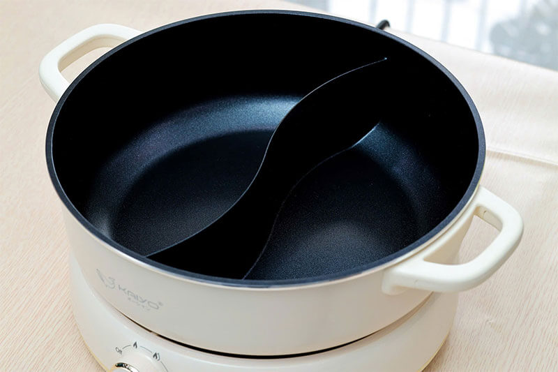 Lòng nồi nhôm phủ chống dính cao cấp – Hạn chế bám dính, dễ vệ sinh