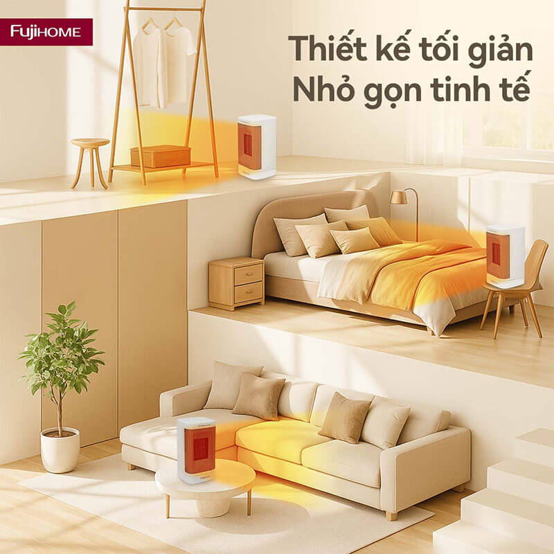 Thiết kế nhỏ gọn tinh tế – Giải pháp tối ưu cho không gian sống hiện đại