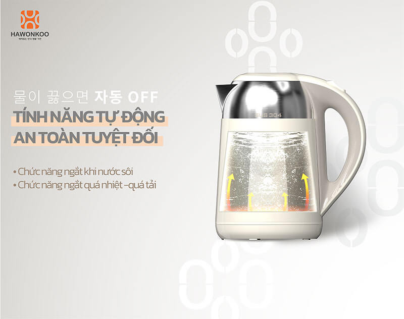 Tích hợp cơ chế tự động an toàn, bảo vệ tối đa trong mọi tình huống