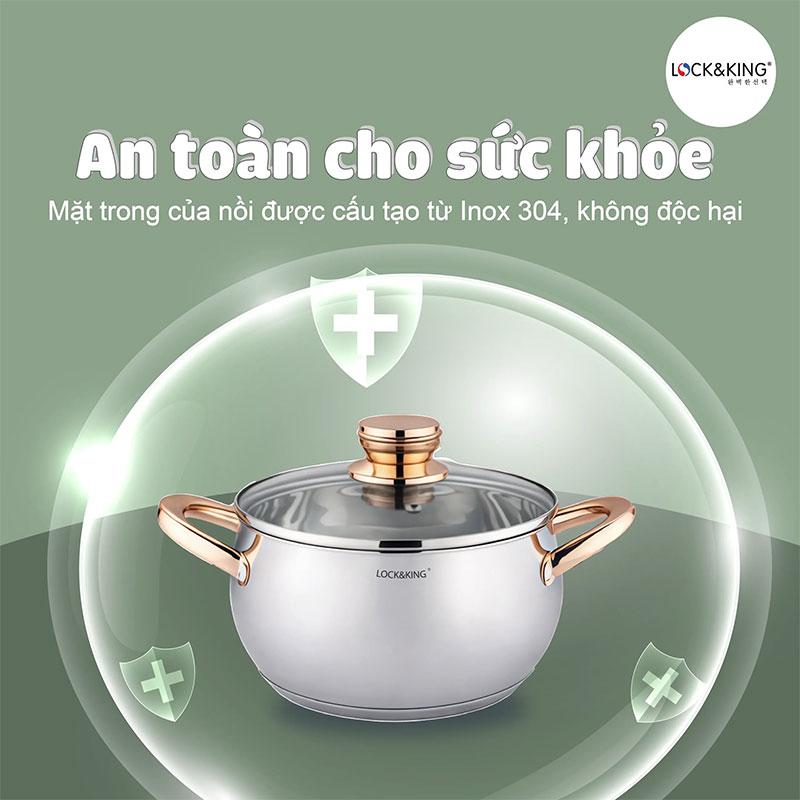 Inox 304 Cao Cấp – Nền Tảng Bền Bỉ Cho Sử Dụng Lâu Dài