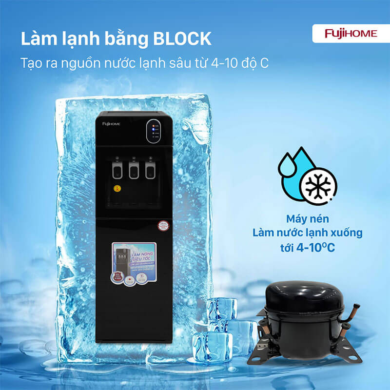 Công nghệ làm lạnh Block – Tạo nguồn nước lạnh sâu và ổn định
