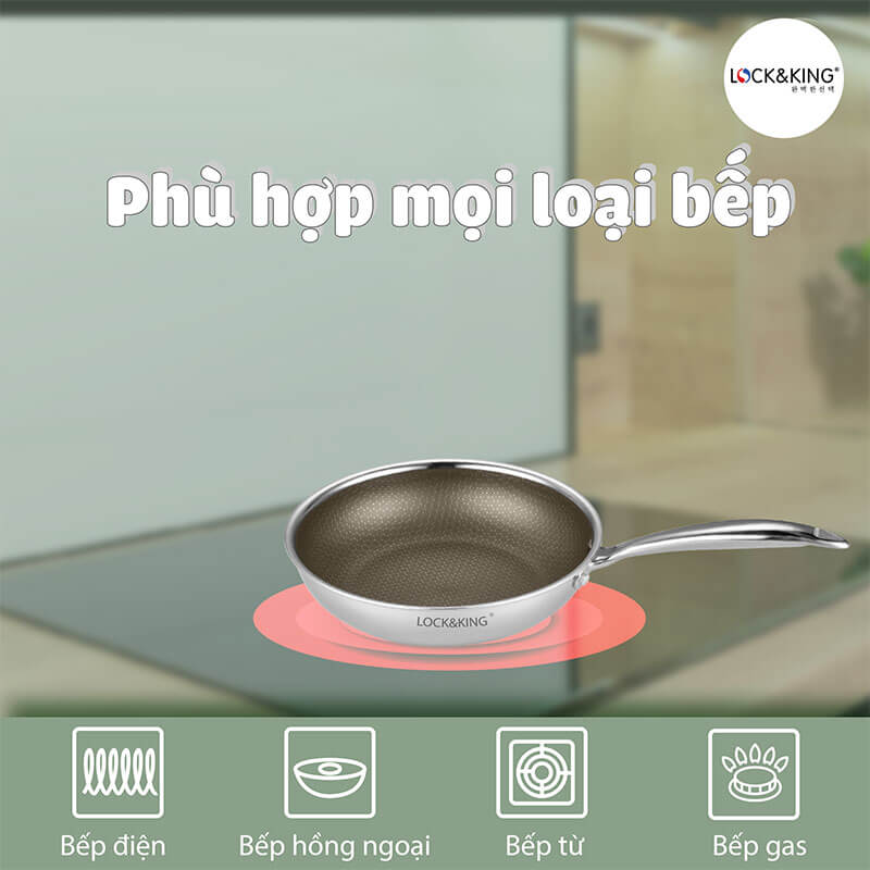 Phù Hợp Mọi Loại Bếp – Linh Hoạt Trong Mọi Không Gian