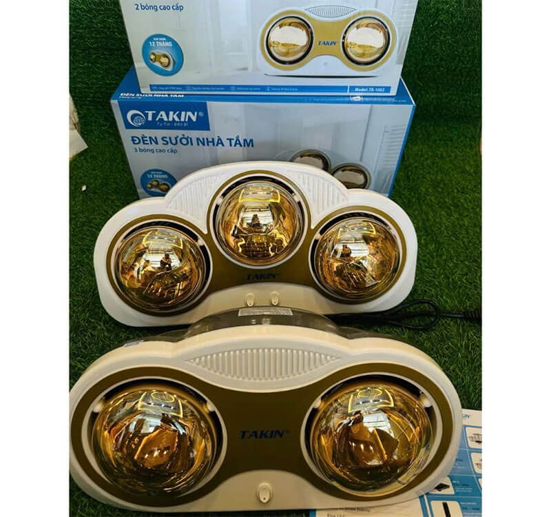 Tuổi thọ bóng sưởi cao lên đến 10.000 giờ sử dụng