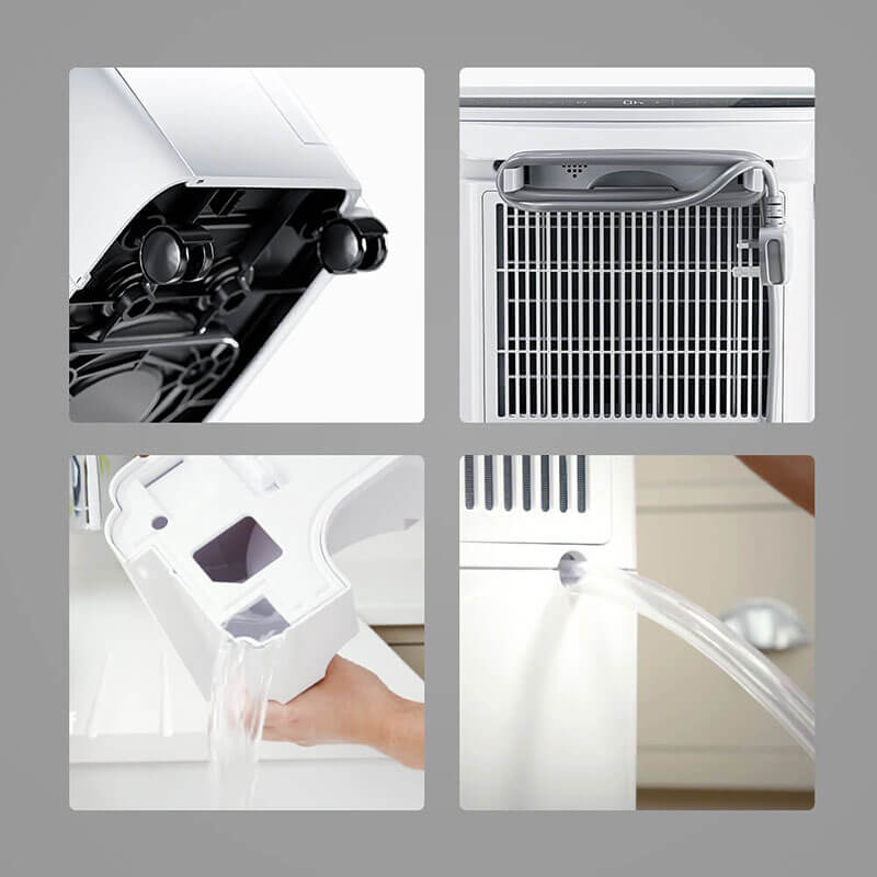 Cấu Tạo Bền Bỉ Với Dàn Hút Ẩm Bằng Đồng Và Block Chất Lượng Cao