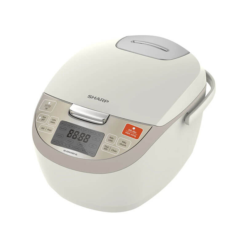 Nồi cơm điện tử Sharp KS-COM193EV-GL 1.8 lít