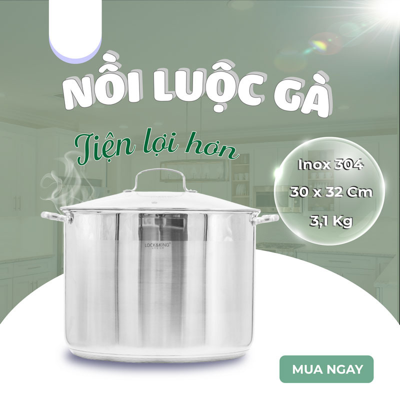 Chất Liệu Inox 304 Cao Cấp – Bền Đẹp Chống Gỉ Theo Thời Gian