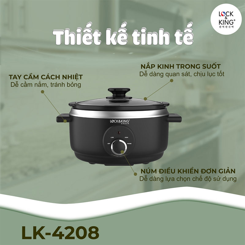 Nắp kính chịu lực – Quan sát thuận tiện, hạn chế thất thoát nhiệt