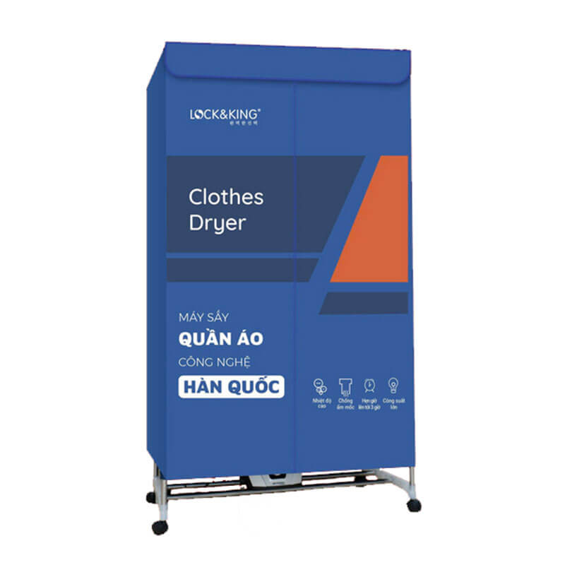 Tủ sấy quần áo Lock&King LK-668