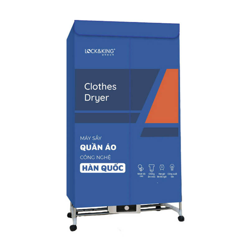 Tủ sấy quần áo Lock&King LK-688 cao 180cm