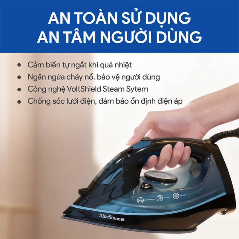 Hệ thống bảo vệ an toàn – Sử dụng yên tâm