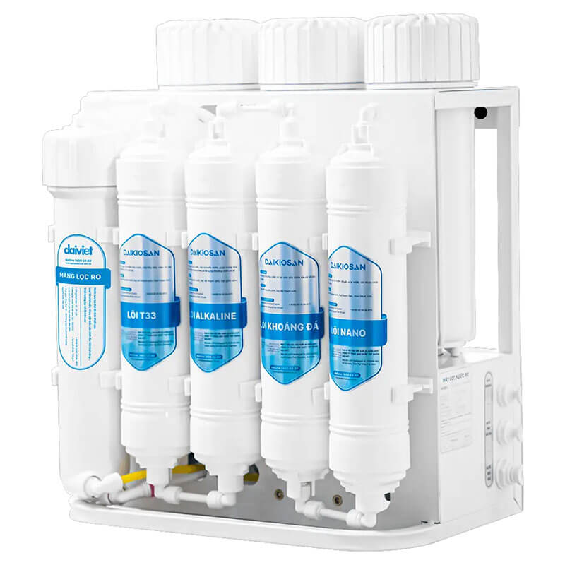 Máy lọc nước RO Daikiosan DSW-35008E để gầm không vỏ tủ