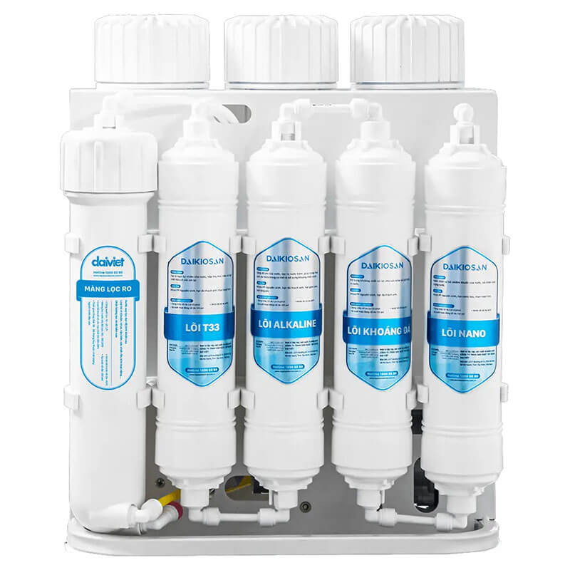 Máy lọc nước RO Daikiosan DSW-35008E để gầm không vỏ tủ