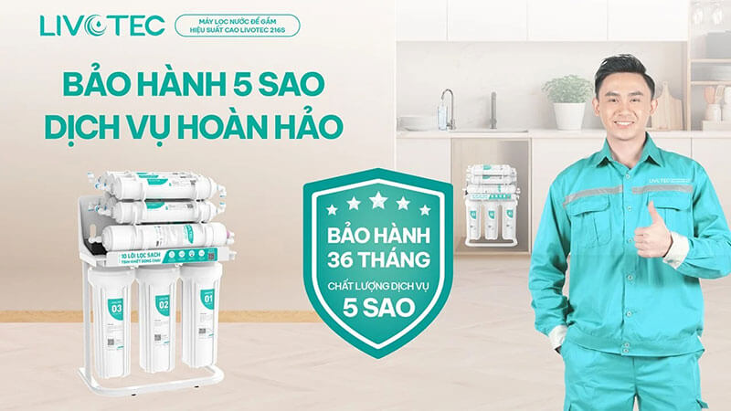 Bảo hành chính hãng lên đến 36 tháng