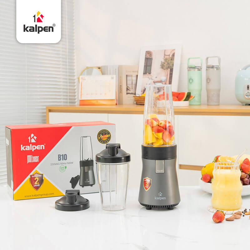 Máy xay sinh tố Kalpen B10 đa năng 2 cối 500W