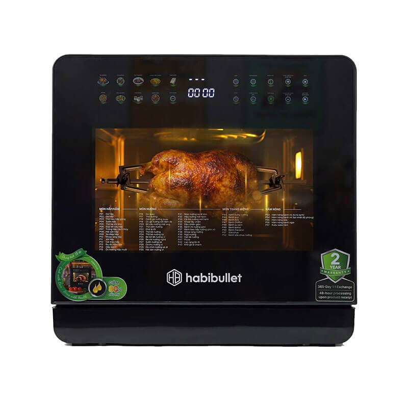 Nồi chiên hấp hơi nước Habibullet Vitasteam FHB18 Plus 18 lít