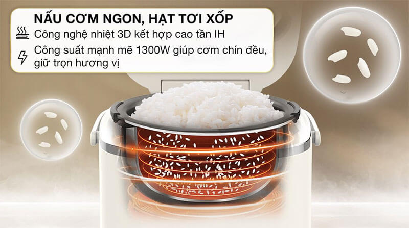 Công Nghệ Nhiệt 3D Kết Hợp Cao Tần IH – Gia Nhiệt Toàn Diện, Chính Xác