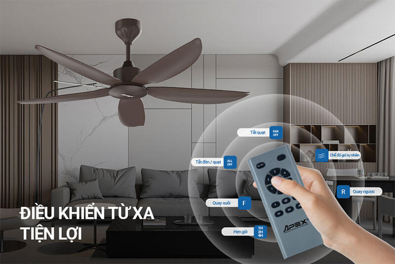 Điều khiển từ xa – Tiện lợi trong từng thao tác
