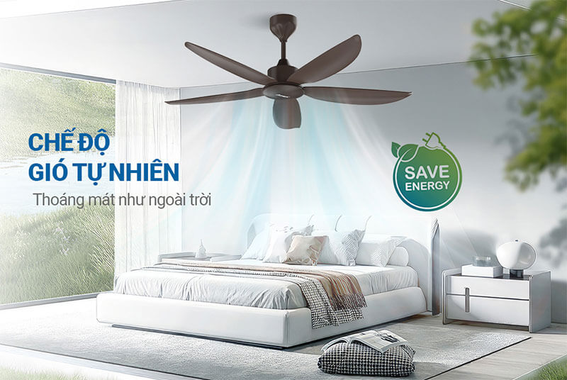 Gió tự nhiên – Mang lại cảm giác thoải mái hơn