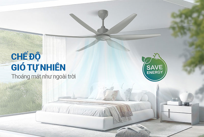 Gió tự nhiên – Cảm giác dễ chịu hơn