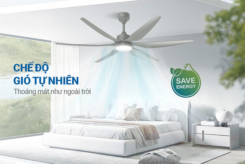 Gió tự nhiên thông minh – Mang thiên nhiên vào không gian sống